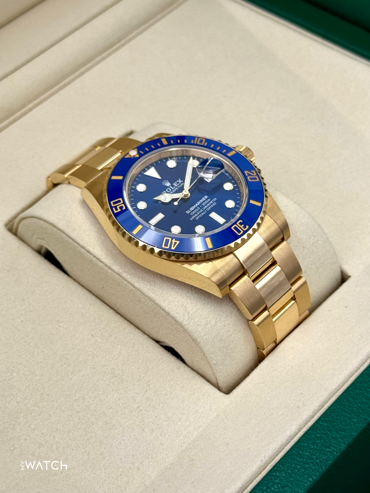NEW 2025 Rolex Submariner "Bluesy" 41mm 126618LB Yellow Gold Blue Dial