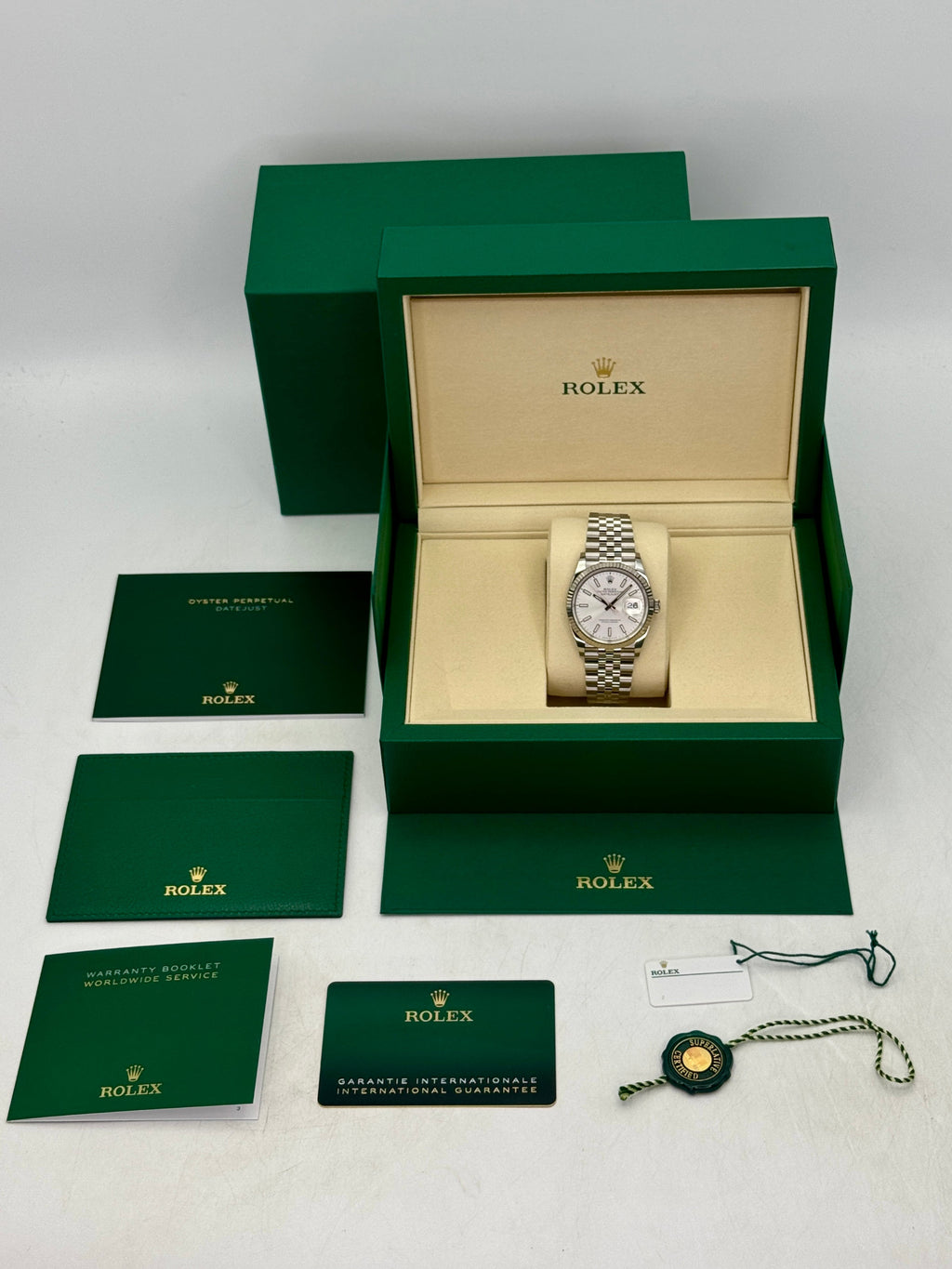 NEW 2026 Rolex Datejust 36mm 126234 Stainless Steel Jubilee Silver Dial