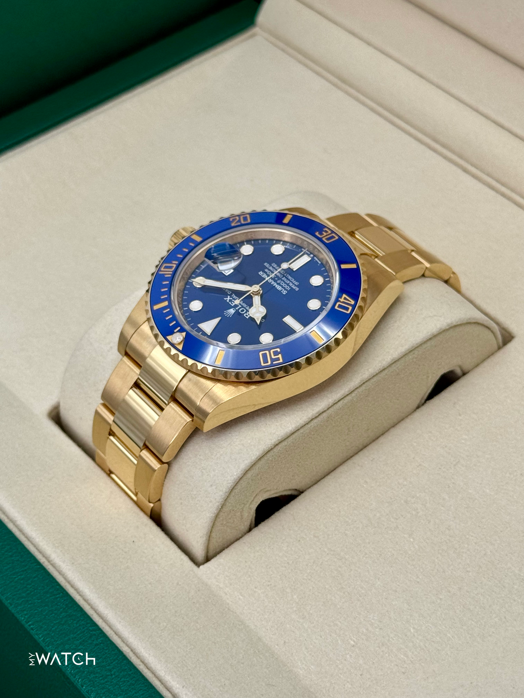 NEW 2025 Rolex Submariner "Bluesy" 41mm 126618LB Yellow Gold Blue Dial