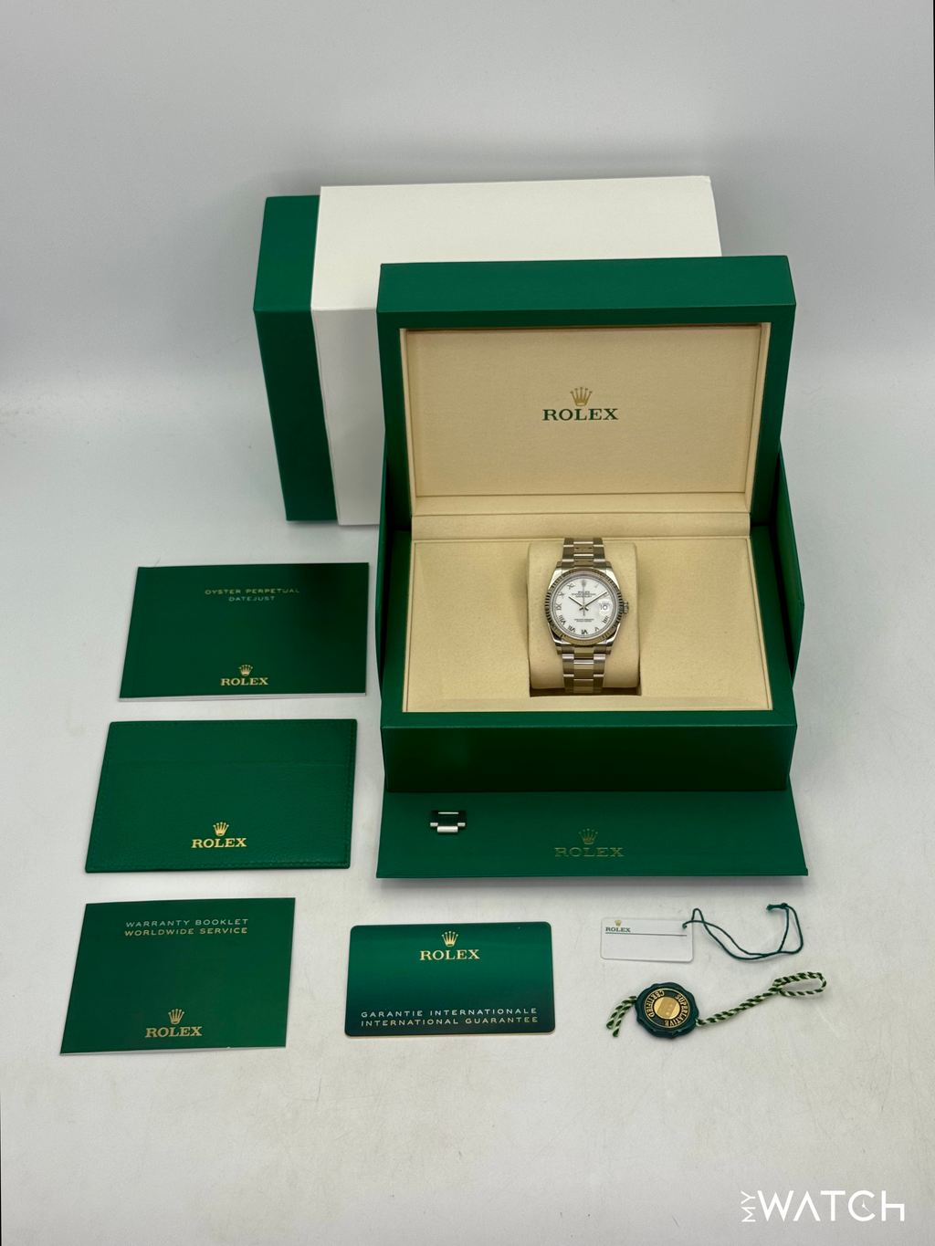 NEW 2026 Rolex Datejust 36mm 126234 Stainless Steel Oyster White Dial