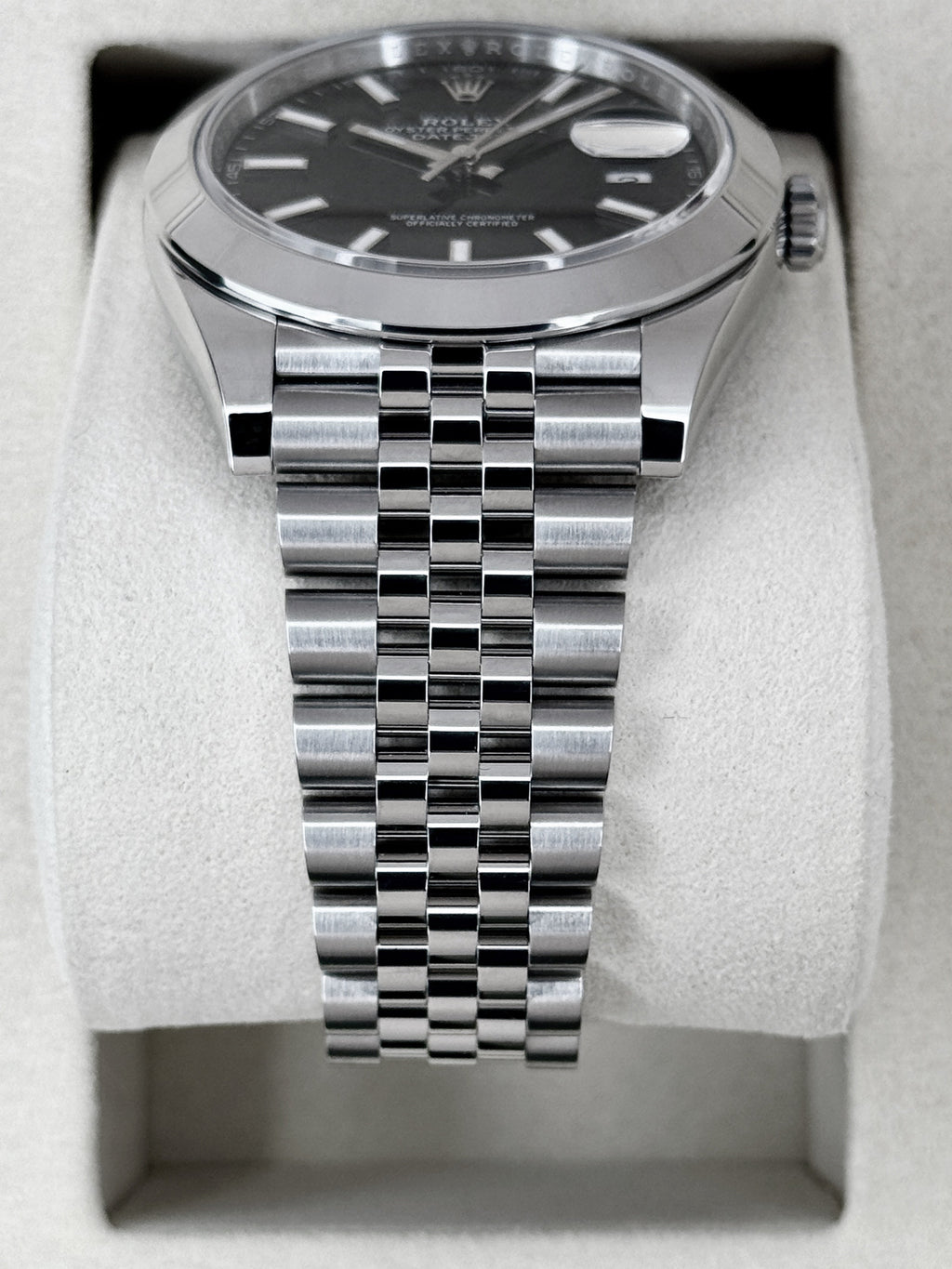 NEW 2026 Rolex Datejust 41mm 126300 Stainless Steel Jubilee Black Dial