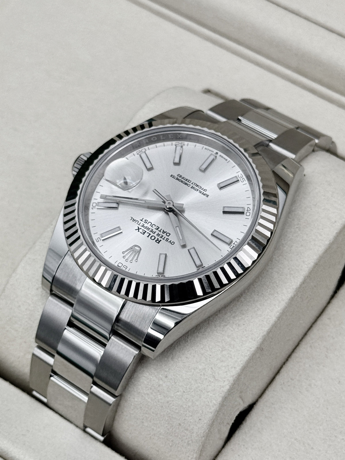 NEW 2026 Rolex Datejust 41mm 126334 Stainless Steel Oyster Silver Dial