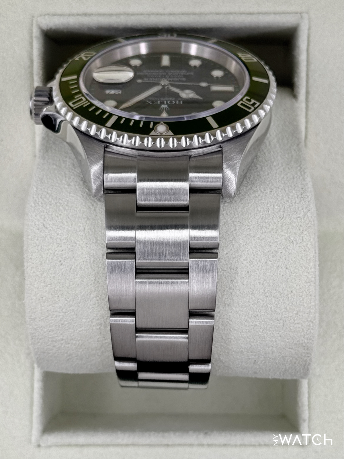 2005 Rolex Submariner "Kermit" 40mm 16610 Stainless Steel Black Dial (Collectors Set)
