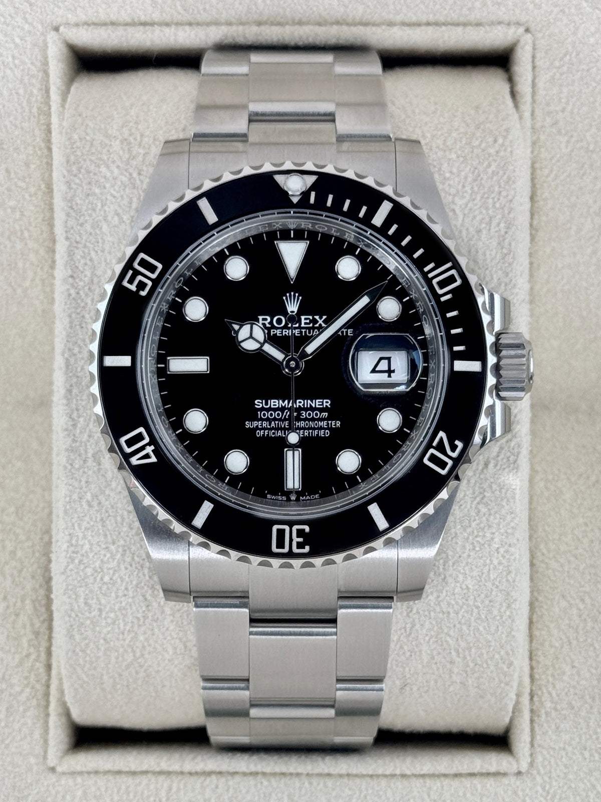 NEW OLD STOCK 2022 Rolex Submariner 41mm 126610LN Stainless Steel Black Dial