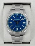 2025 Rolex Oyster Perpetual 41mm 134300 Med Blue Dial