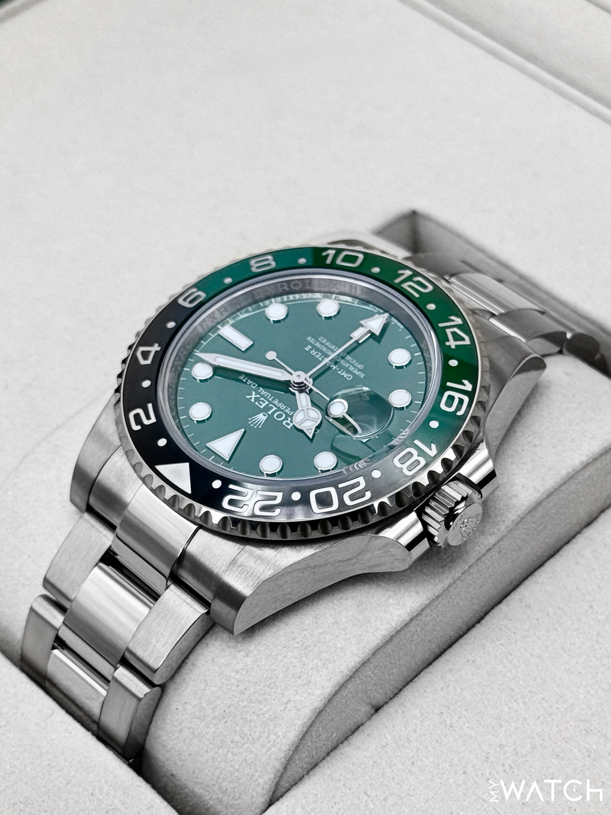 NEW 2026 Rolex GMT-Master II "Sprite" 40mm 126729VTNR White Gold Oyster