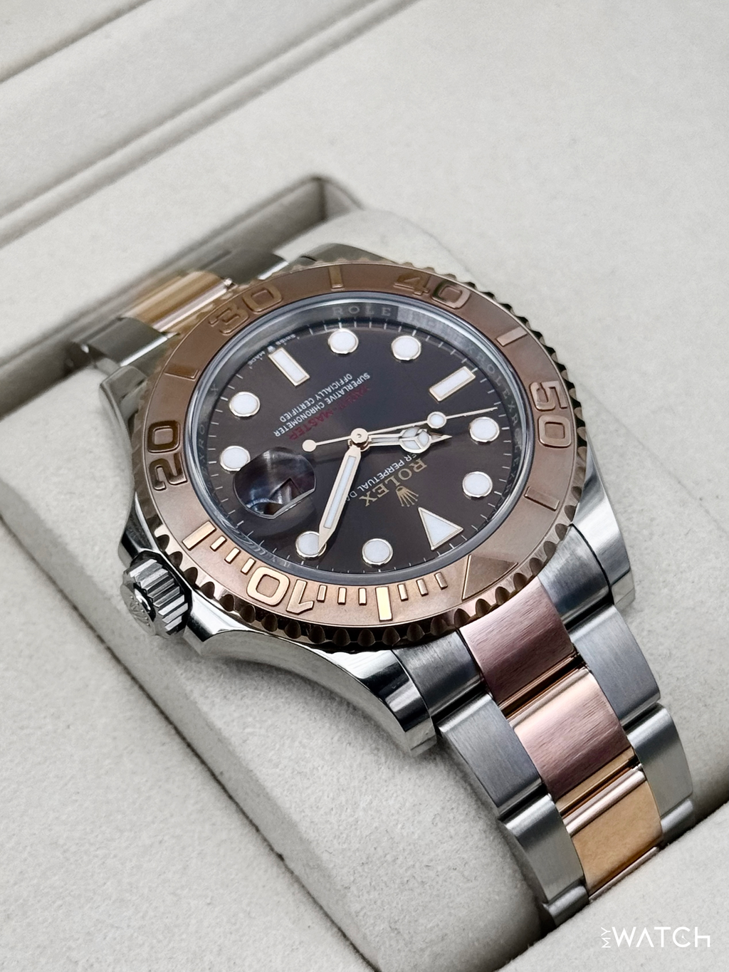2025 Rolex Yacht-Master 40mm 126621 Two-Tone Chocolate Dial