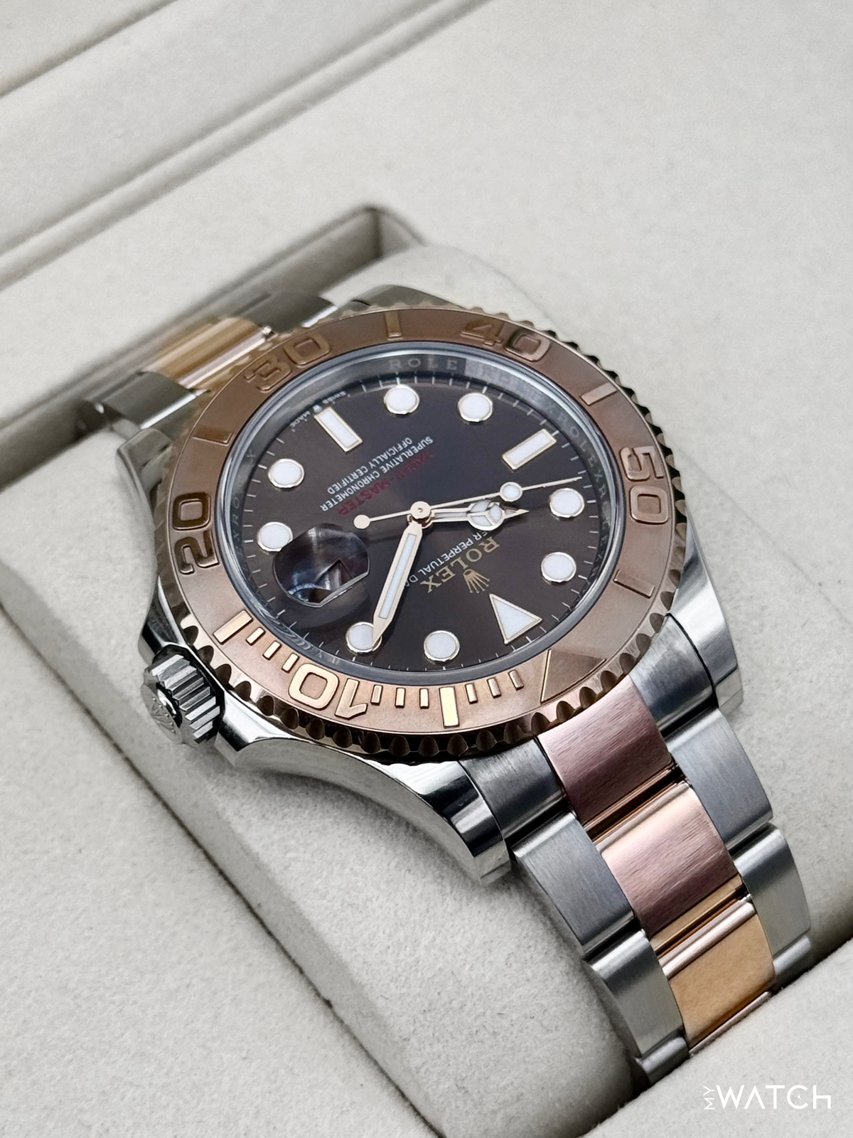 2025 Rolex Yacht-Master 40mm 126621 Two-Tone Chocolate Dial