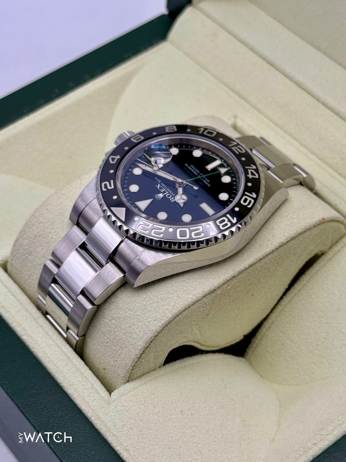2011 Rolex GMT-Master II 40mm 116710LN Stainless Steel Black Dial