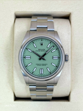 NEW 2026 Rolex Oyster Perpetual 41mm 134300 Pistachio Dial