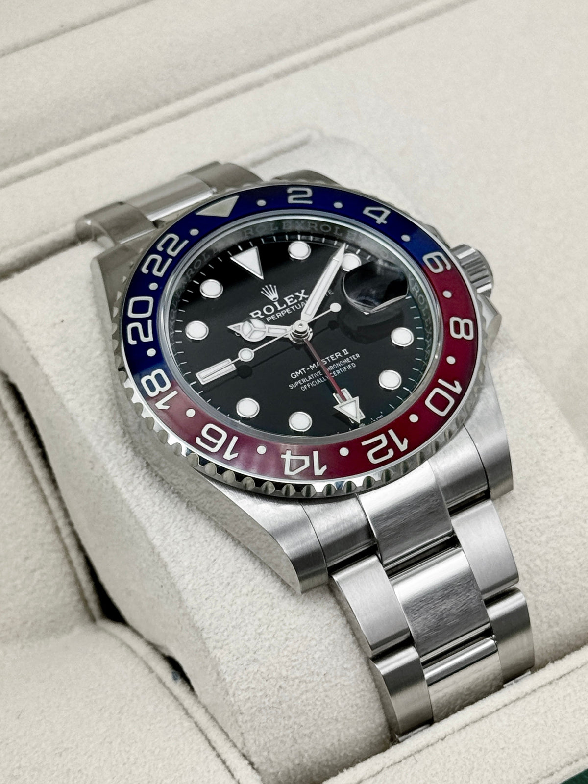 2023 Rolex GMT-Master II "Pepsi" 40mm 126710BLRO Oyster