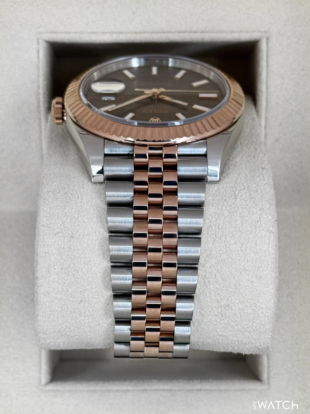 2025 Rolex Datejust 41mm 126331 Two-Tone Jubilee Chocolate Dial