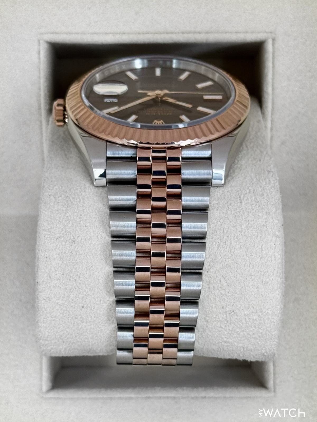 2025 Rolex Datejust 41mm 126331 Two-Tone Jubilee Chocolate Dial
