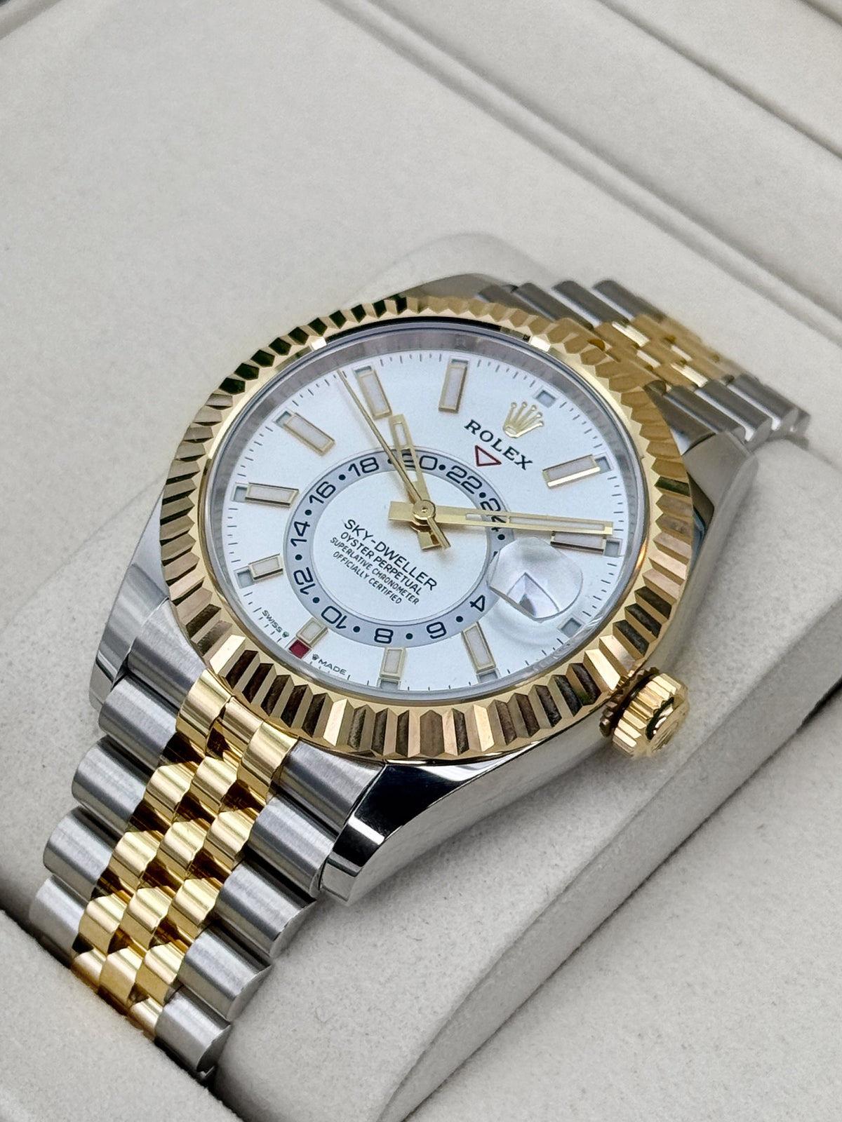 NEW 2026 Rolex Sky-Dweller 42mm 336933 Jubilee White Dial
