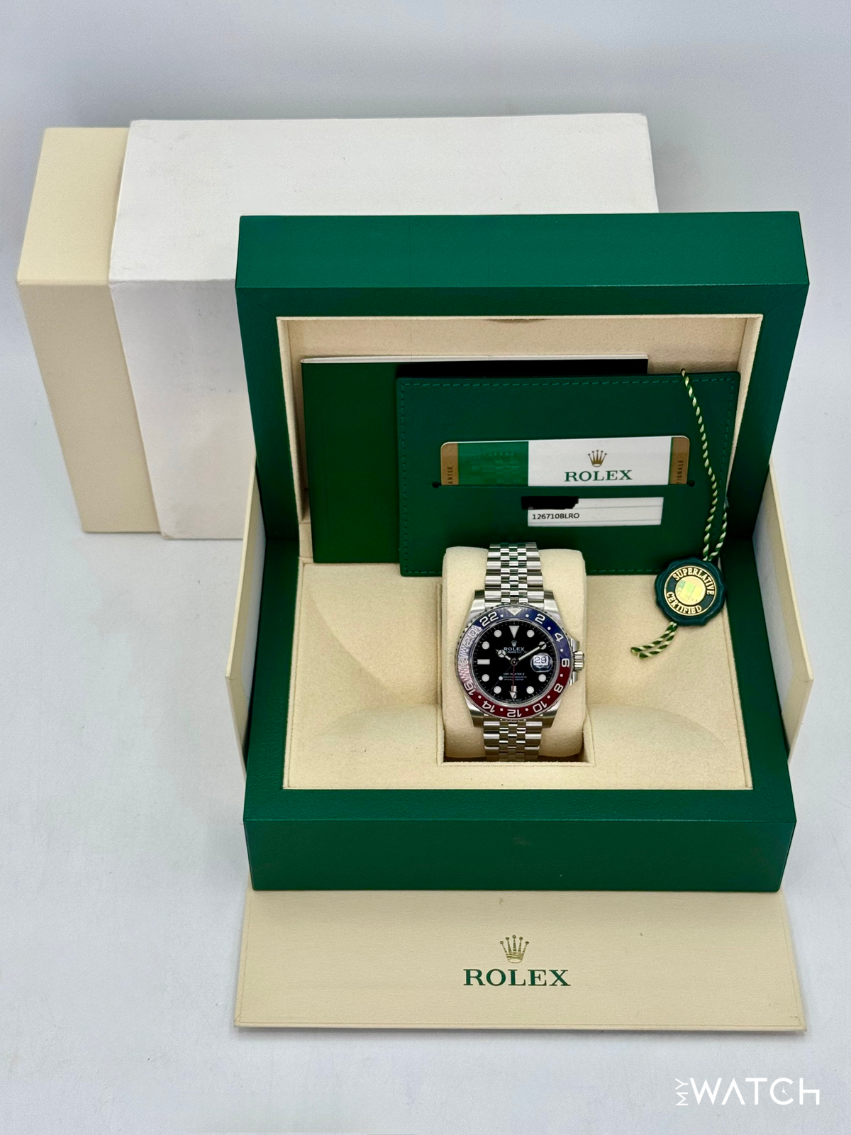 2018 Rolex GMT-Master II "Pepsi" 40mm 126710BLRO Jubilee