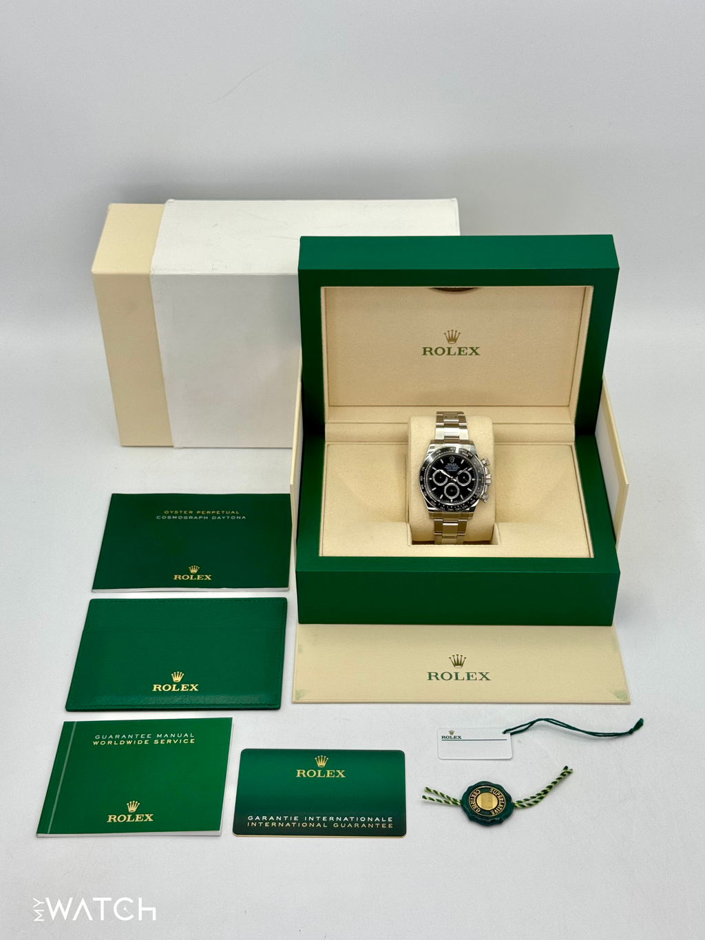 NEW 2024 Rolex Daytona 40mm 126500LN Stainless Steel Black Dial