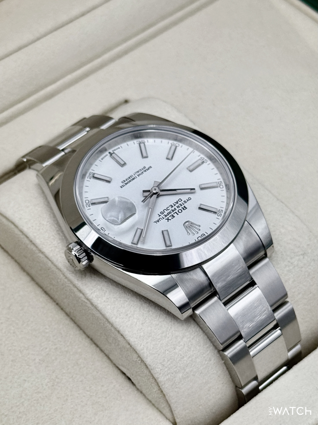 NEW 2026 Rolex Datejust 41mm 126300 Stainless Steel Oyster White Dial