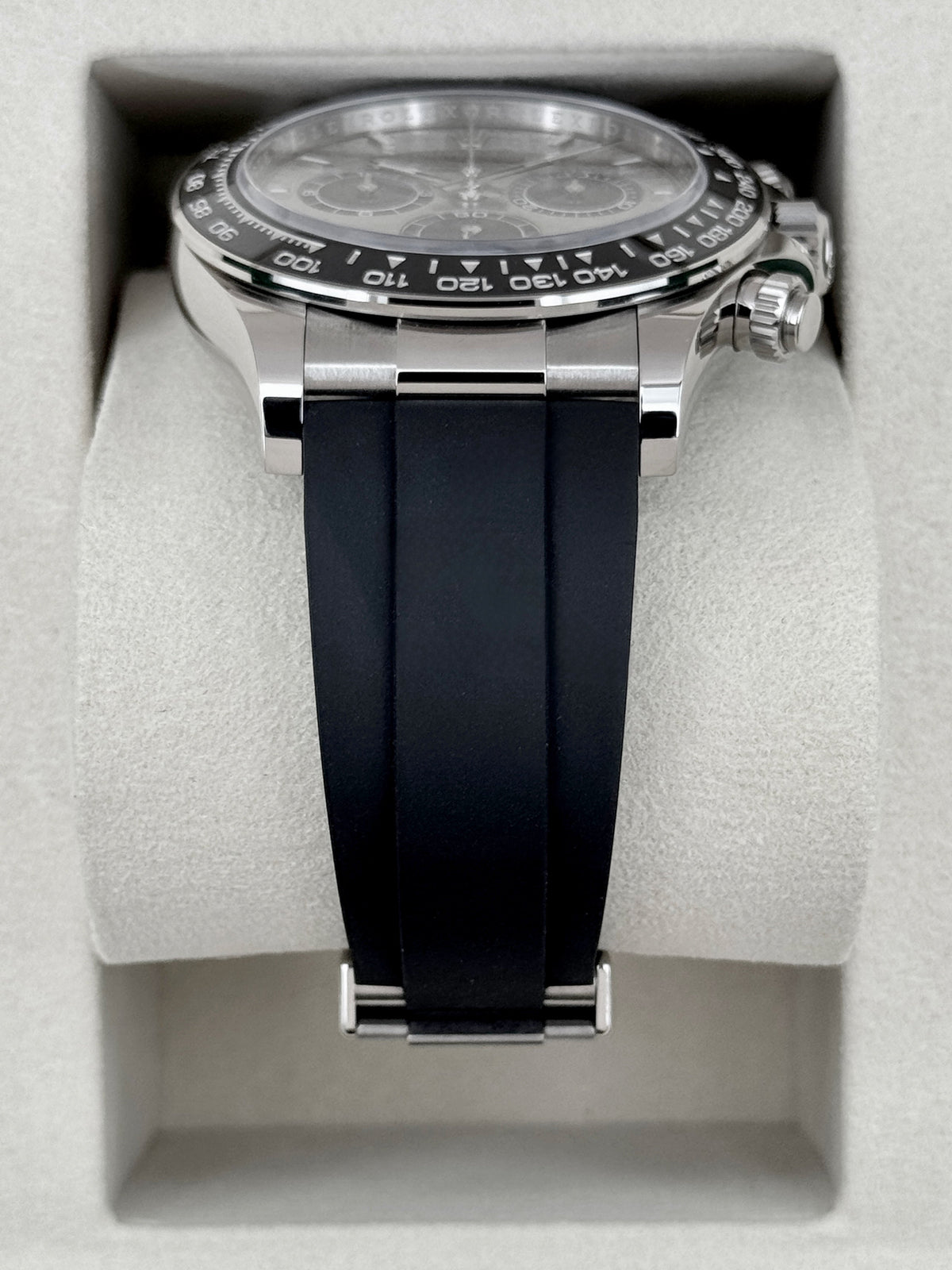 NEW 2026 Rolex Daytona 40mm 126519LN White Gold Oysterflex Silver Ghost Dial (NEW CARD STYLE)