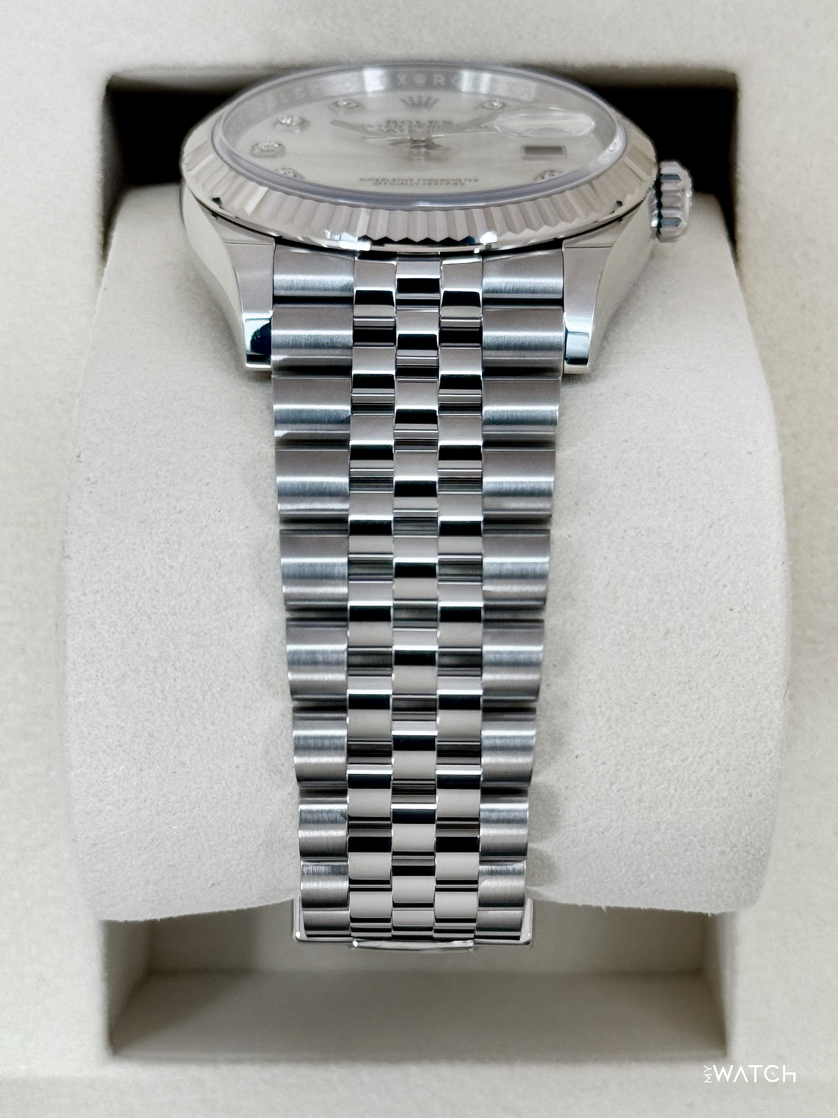 NEW 2026 Rolex Datejust 36mm 126234 Stainless Steel MOP Diamond Dial