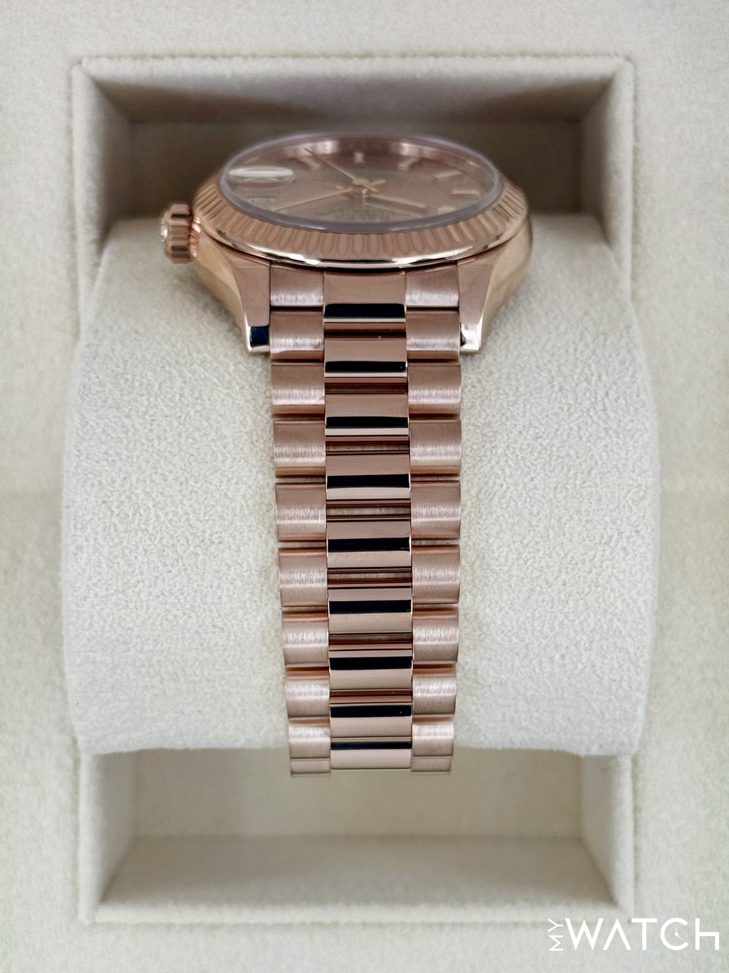 Rolex Ladies Datejust 31mm 278275 Rose Gold Rose Dial