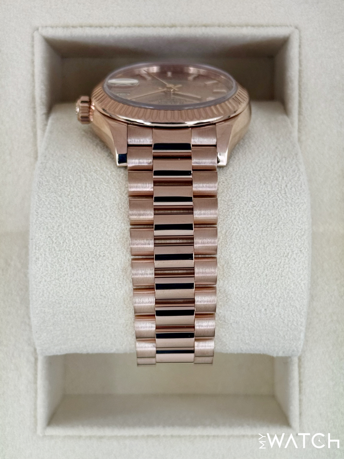 Rolex Ladies Datejust 31mm 278275 Rose Gold Rose Dial