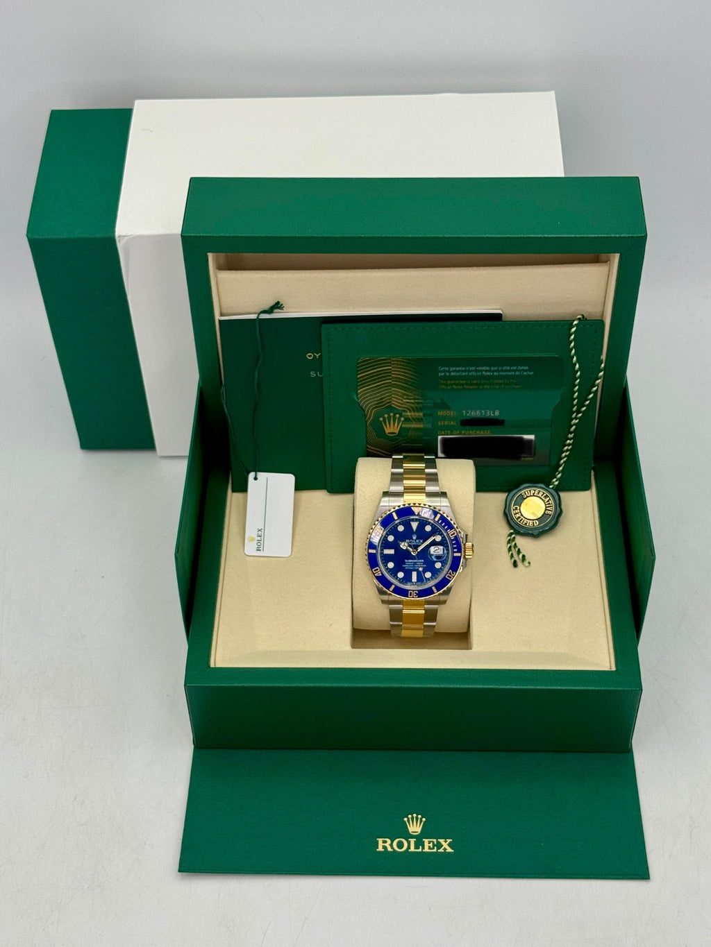 NEW 2026 Rolex Submariner Bluesy 41mm 126613LB Two-Tone Blue Dial