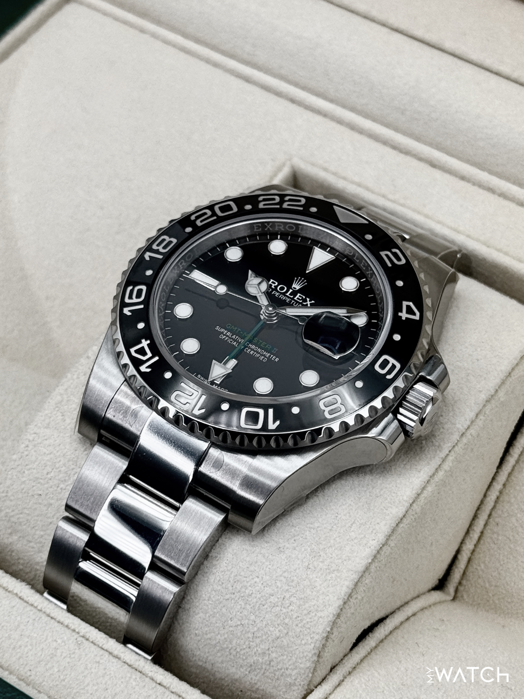 NEW OLD STOCK 2019 Rolex GMT-Master II 40mm 116710LN Stainless Steel Black Dial (STICKERED)