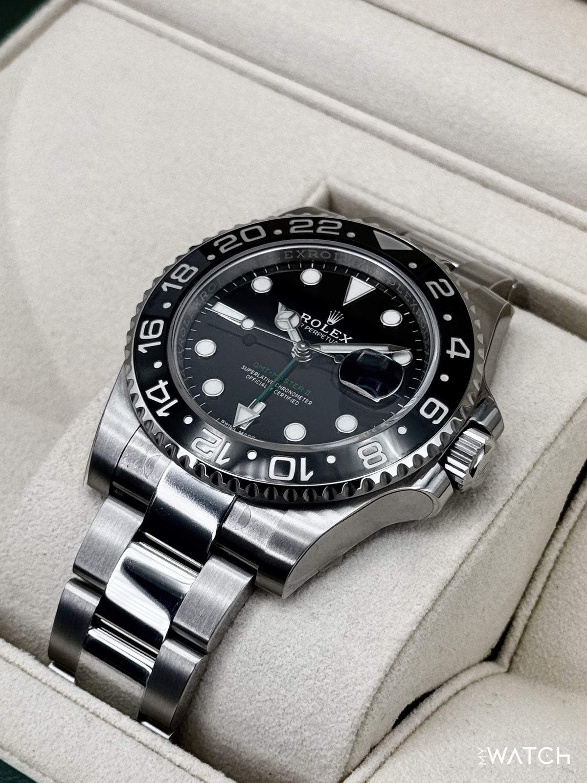 NEW OLD STOCK 2019 Rolex GMT-Master II 40mm 116710LN Stainless Steel Black Dial (STICKERED)