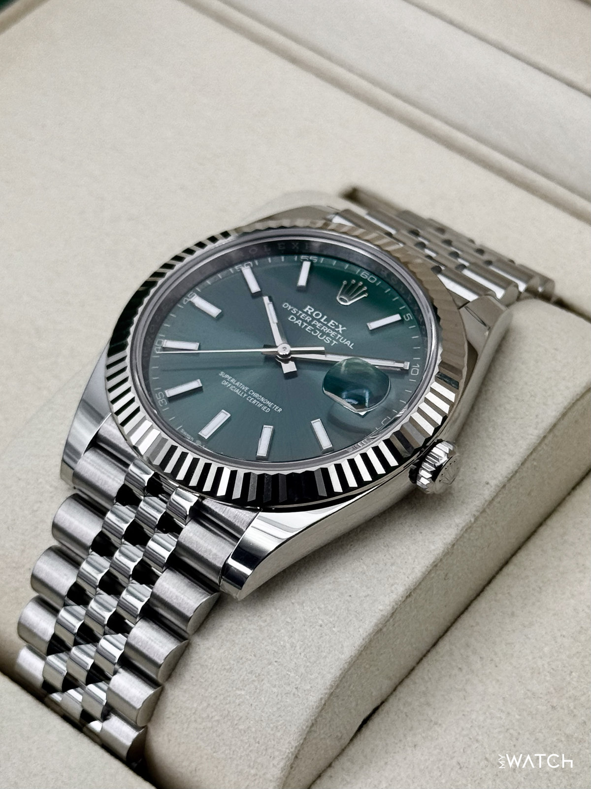 NEW 2026 Rolex Datejust 41mm 126334 Jubilee Green Dial