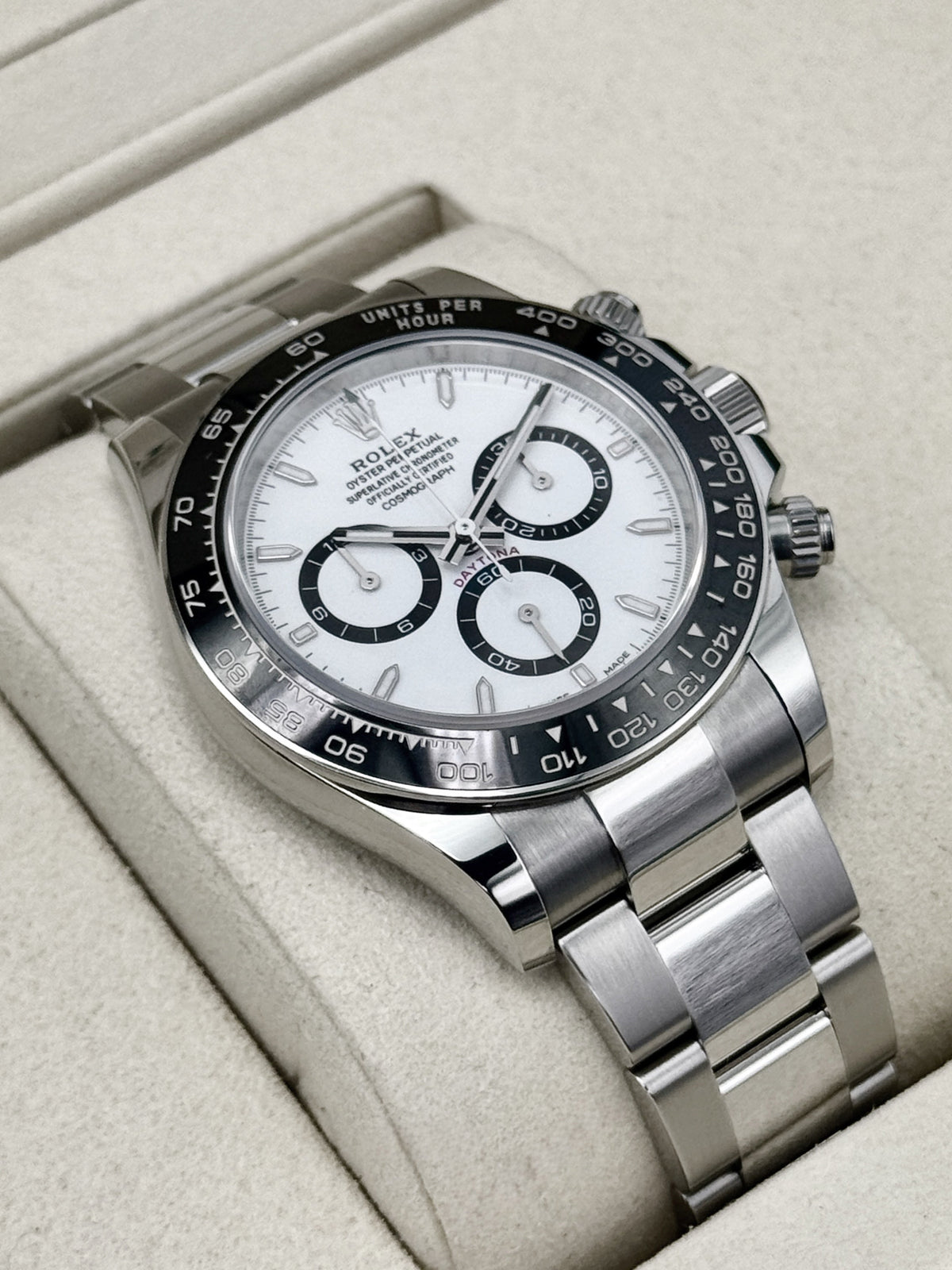 2026 Rolex Daytona 40mm 126500LN Stainless Steel Panda Dial