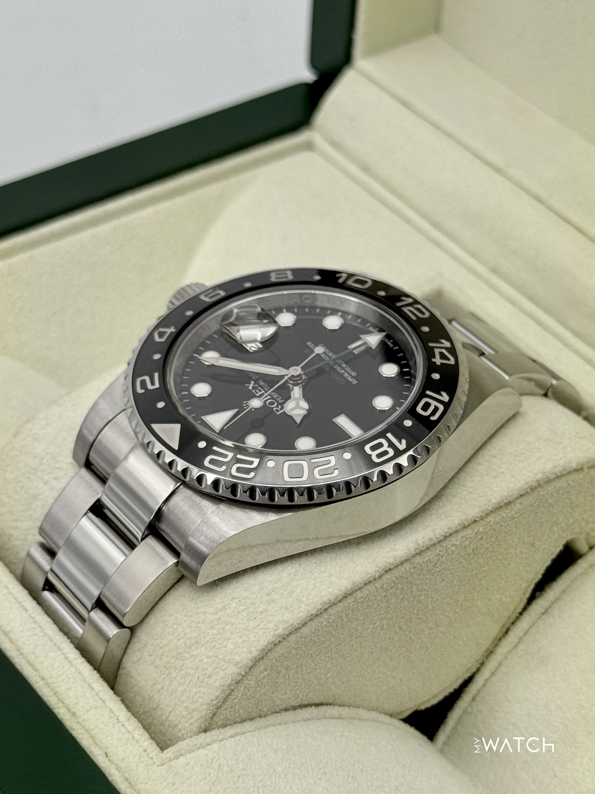 2014 Rolex GMT-Master II 40mm 116710LN Stainless Steel Black Dial