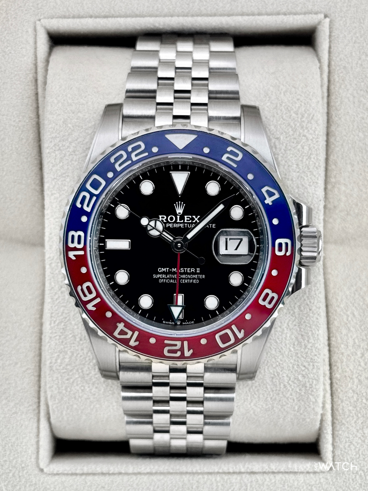 2020 Rolex GMT-Master II "Pepsi" 40mm 126710BLRO Jubilee