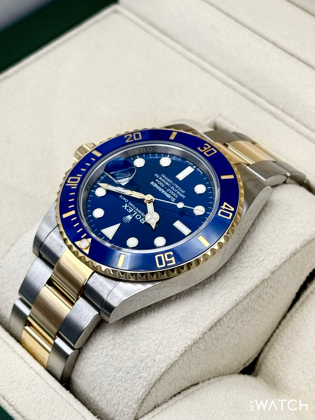 2024 Rolex Submariner "Bluesy" 41mm 126613LB Two-Tone Blue Dial
