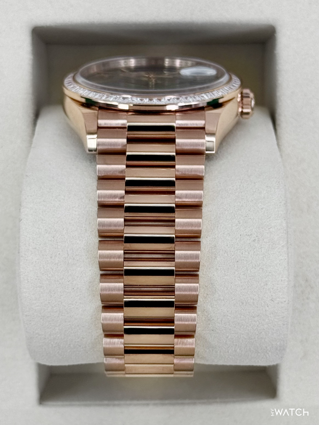 NEW 2026 Rolex Day-Date 36mm 128395TBR Presidential Rose Gold Olive Dial