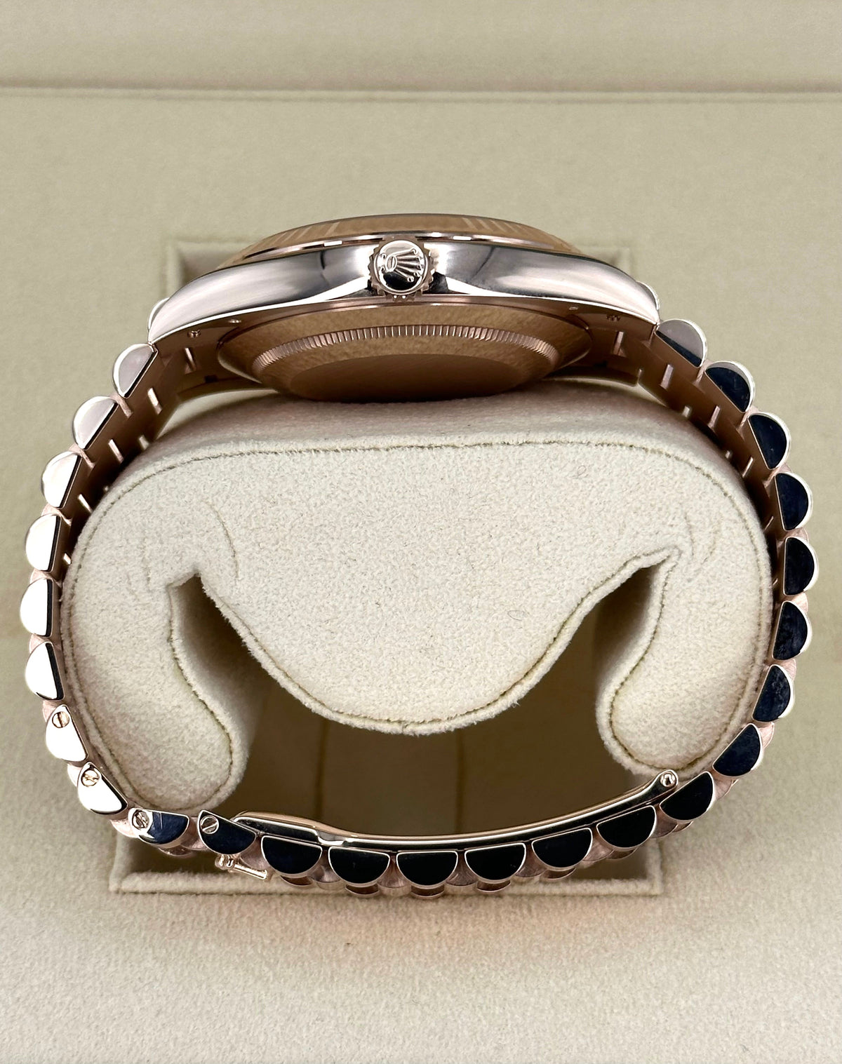 NEW 2024 Rolex Day-Date 40mm 228235 Presidential Rose Gold Olive Dial