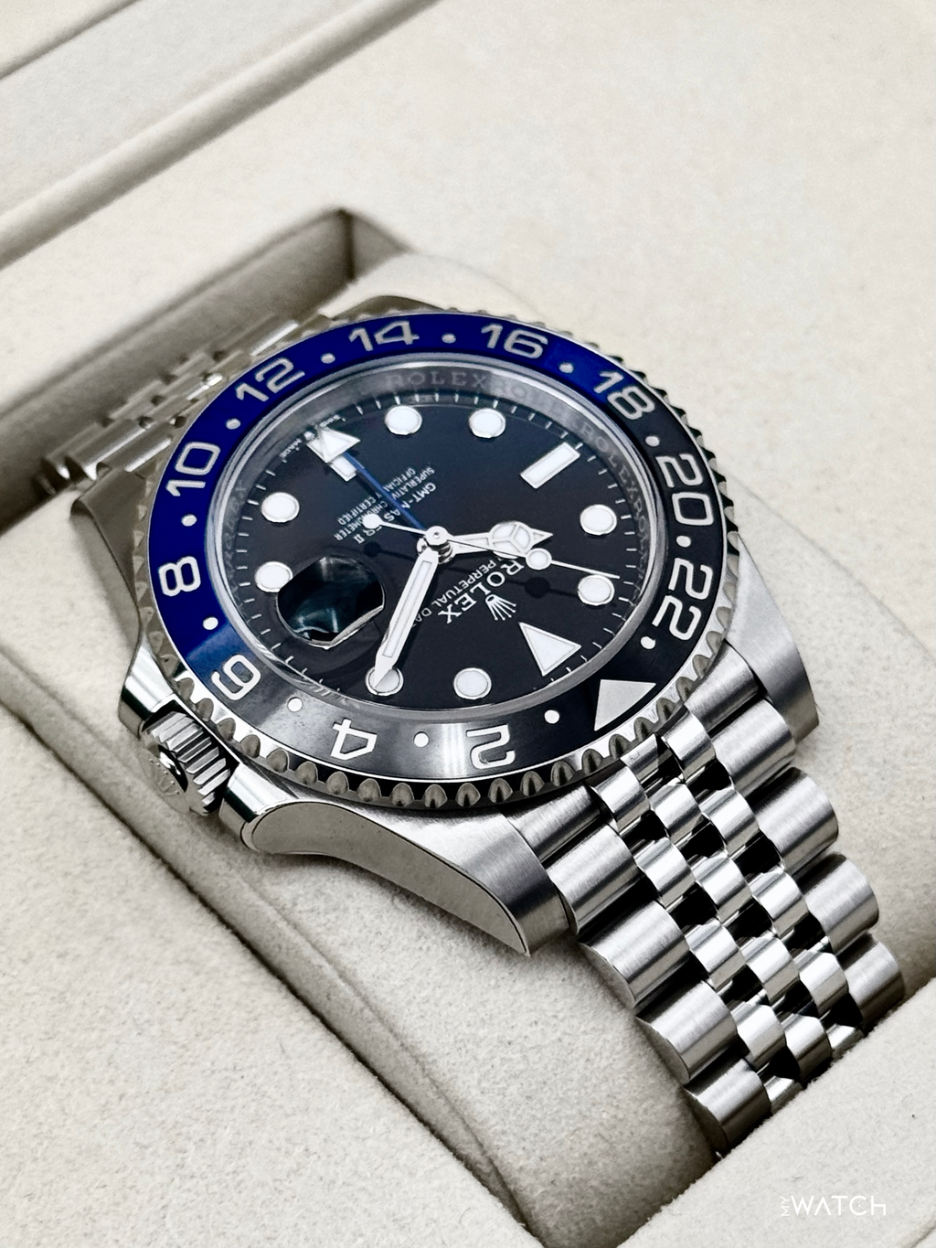 NEW 2026 Rolex GMT-Master II "Batgirl" 40mm 126710BLNR Jubilee (STICKERED)