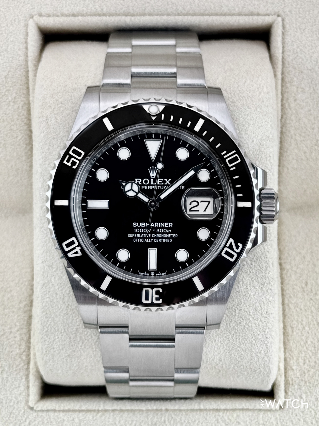 2024 Rolex Submariner 41mm 126610LN Stainless Steel Black Dial