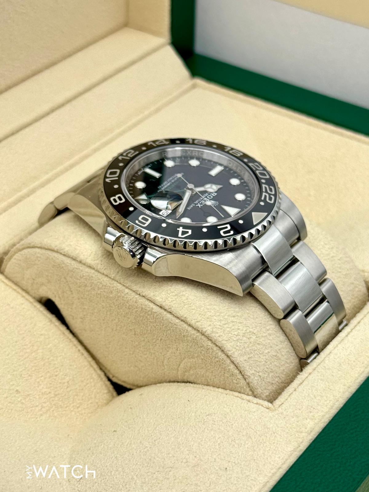 2017 Rolex GMT-Master II 40mm 116710LN Stainless Steel Black Dial