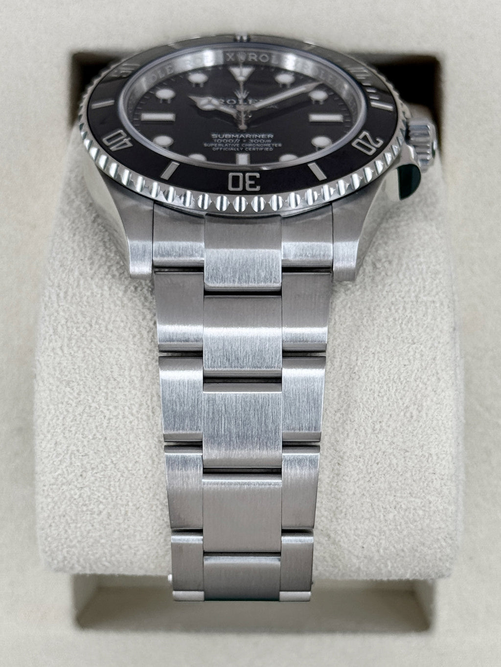 2025 Rolex Submariner 41mm 124060 Stainless Steel Black Dial