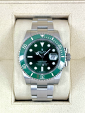 2019 Rolex Submariner “Hulk” 40mm 116610LV Green Dial