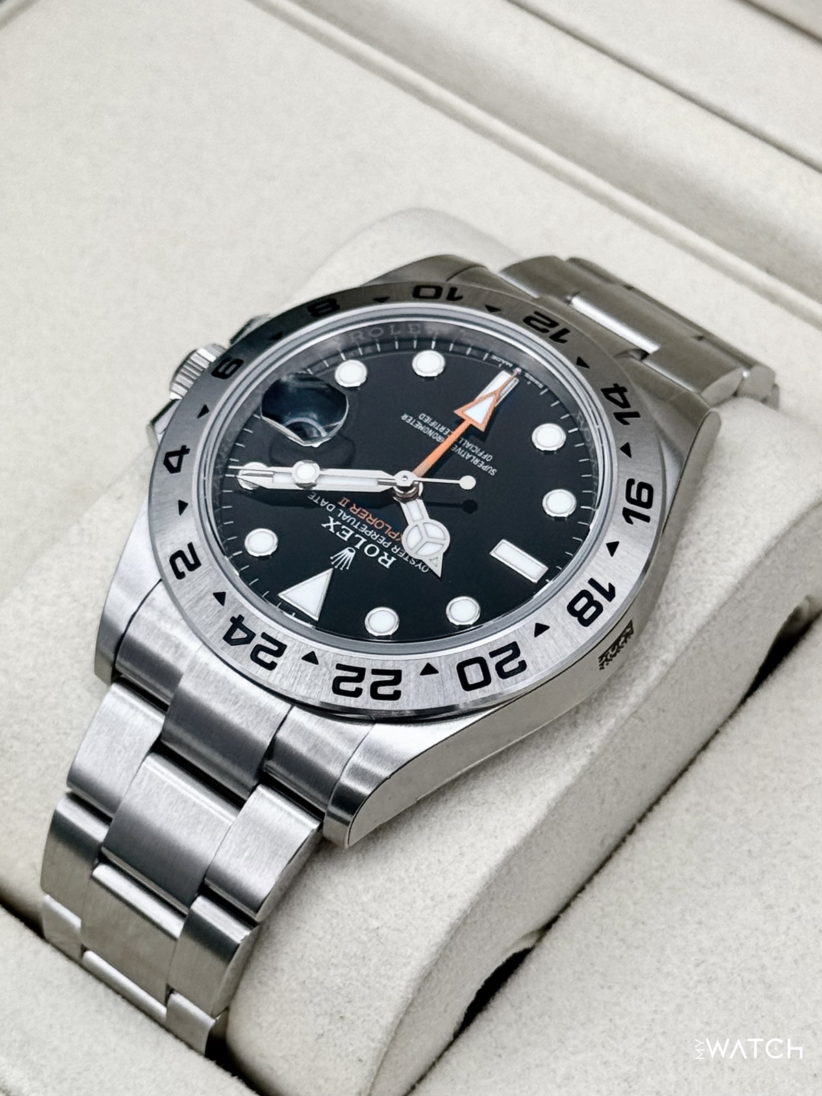 NEW 2026 Rolex Explorer II 42mm 226570 Stainless Steel Black Dial (STICKERED)