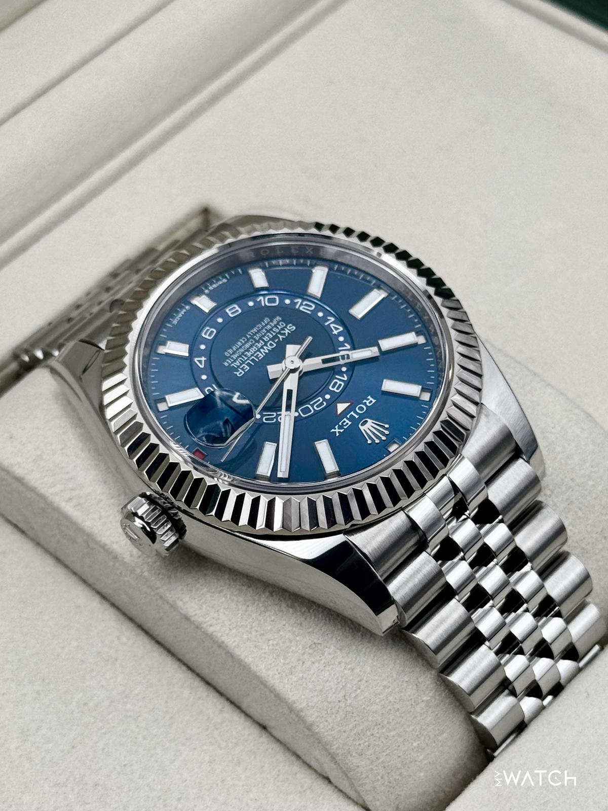 2025 Rolex Sky-Dweller 42mm 336934 Jubilee Blue Dial