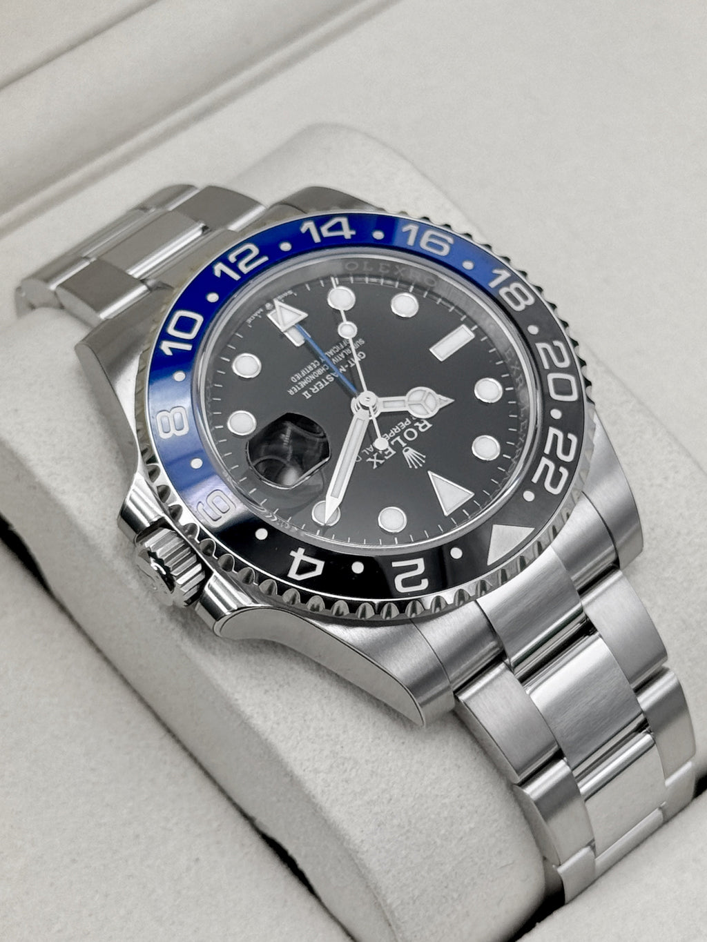 NEW 2026 Rolex GMT-Master II Batman 40mm 126710BLNR Oyster (STICKERED)