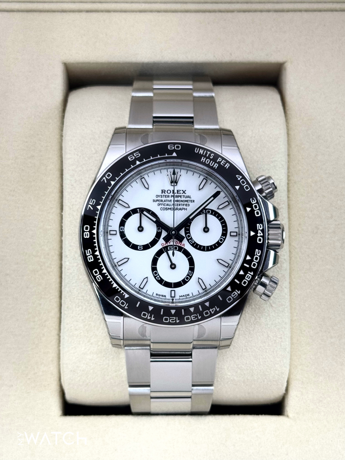 NEW 2025 Rolex Daytona 40mm 126500LN Stainless Steel Panda Dial (STICKERED)