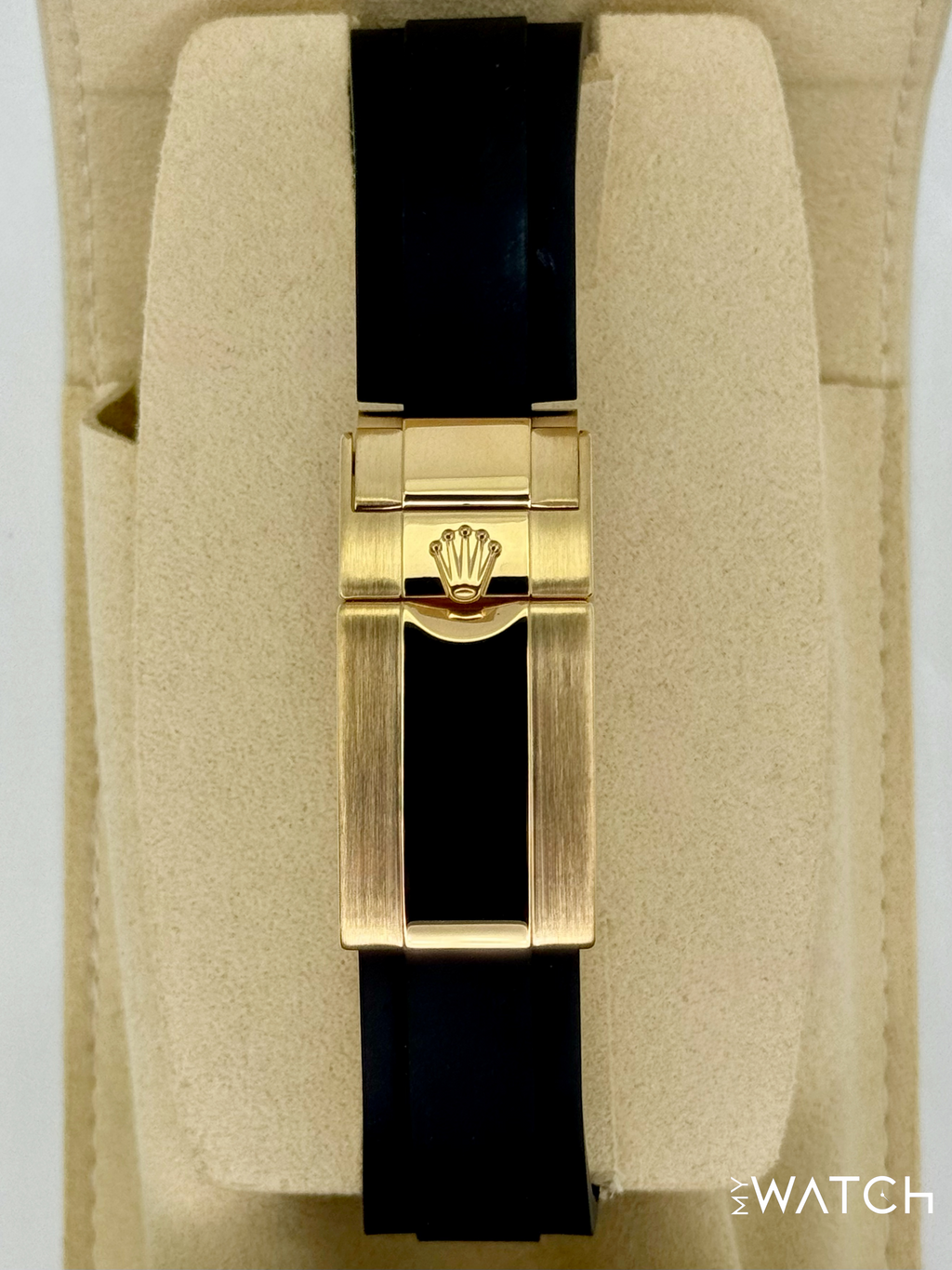 2025 CPO Rolex Daytona 40mm 116518LN Yellow Gold Oysterflex Black Dial (CPO)