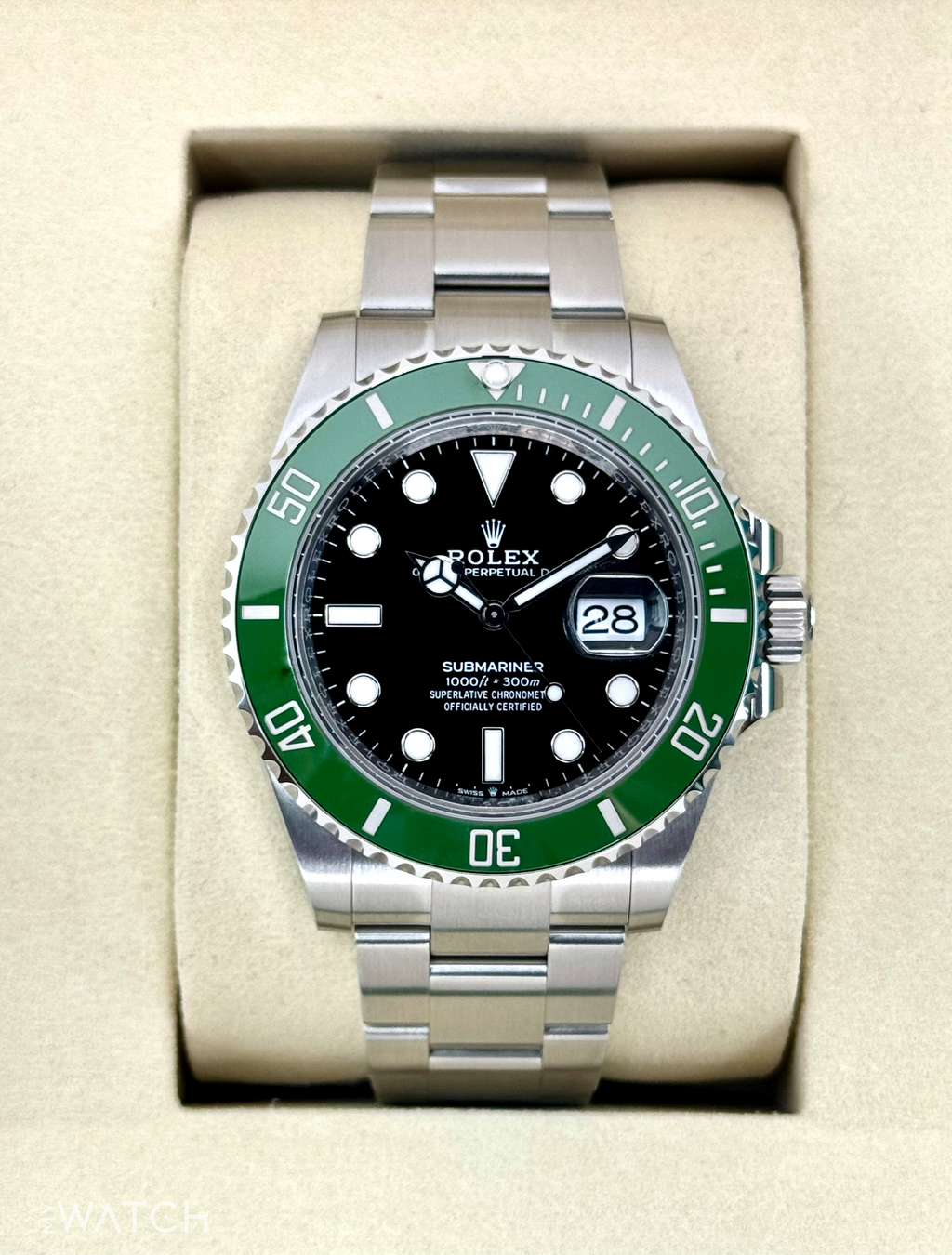 New 2025 Rolex Submariner "Starbucks" 41mm 126610LV Black Dial