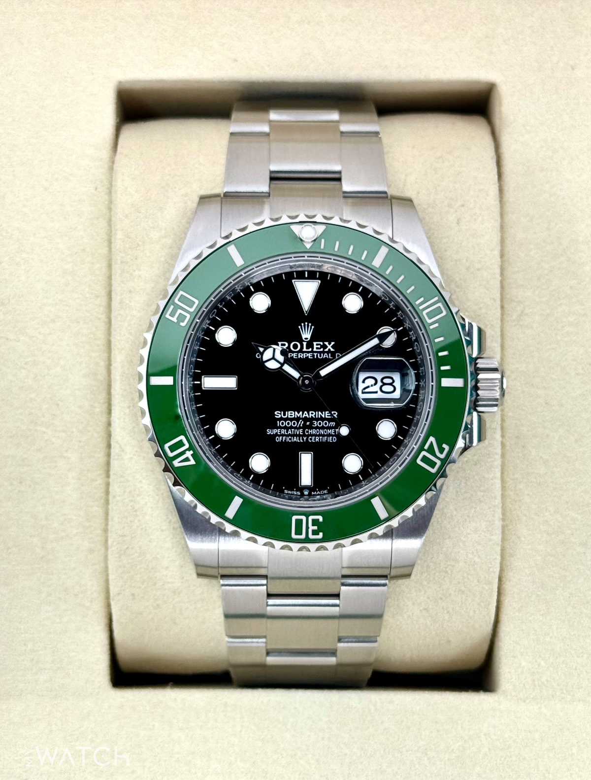 New 2025 Rolex Submariner "Starbucks" 41mm 126610LV Black Dial