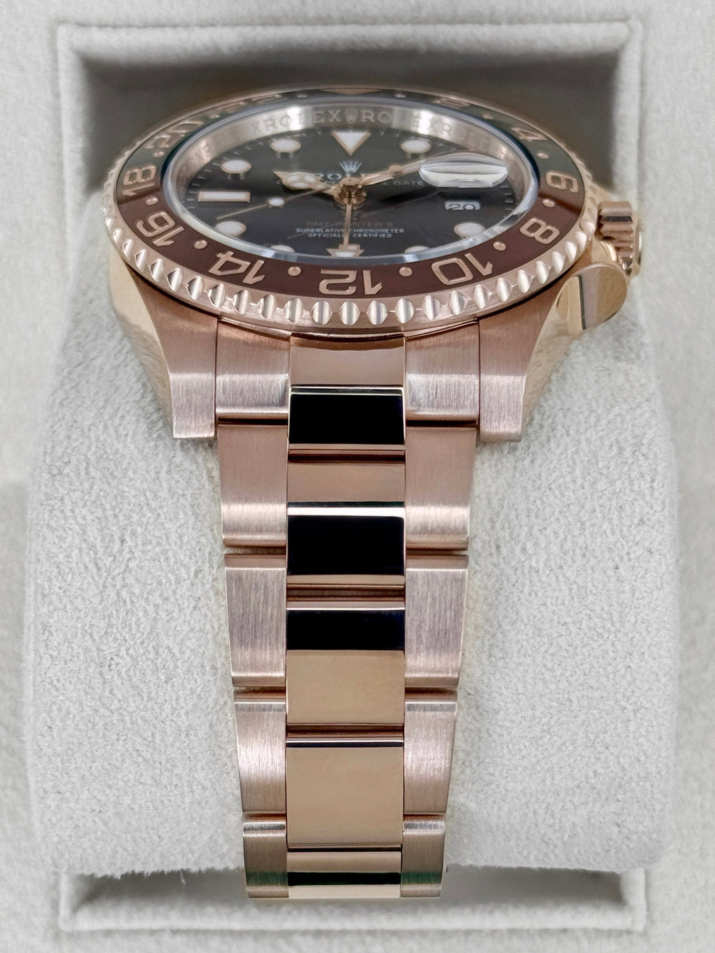 2024 Rolex GMT-Master II "Rootbeer" 40mm 126715CHNR Rose Gold