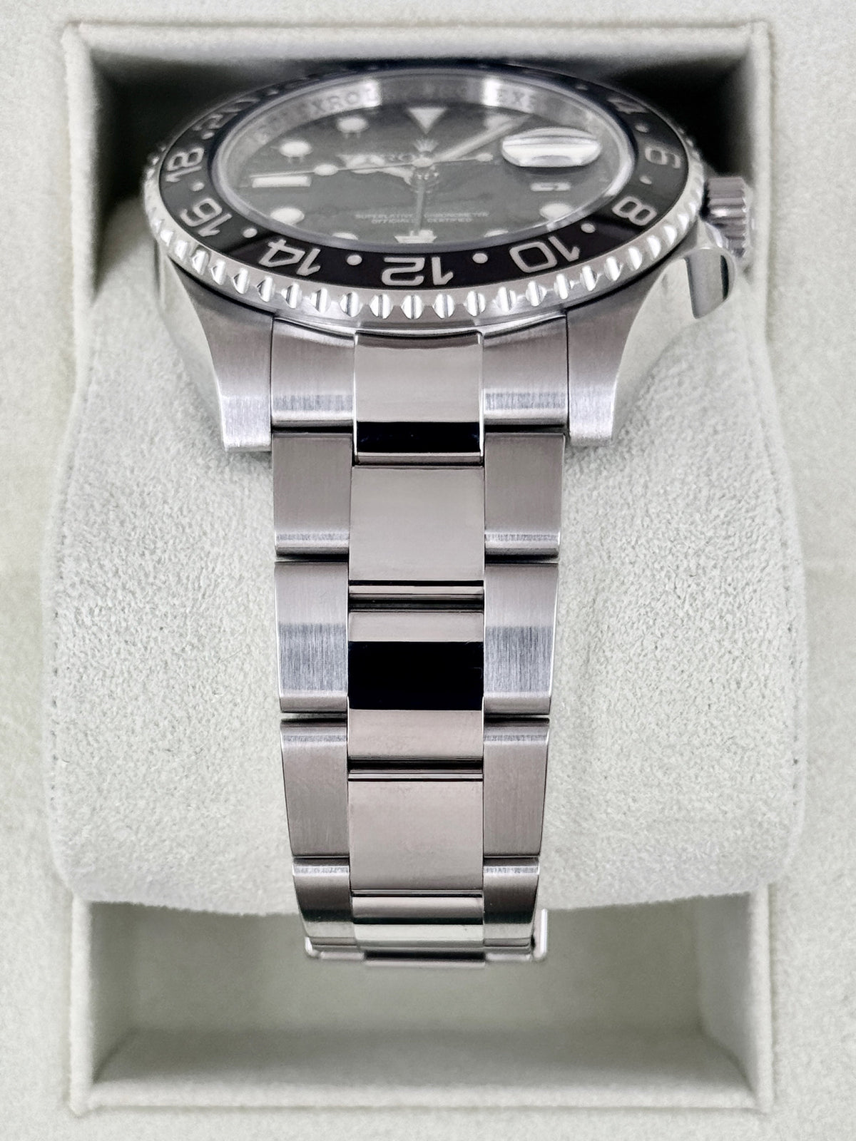 2007 Rolex GMT-Master II 40mm 116710LN Stainless Steel Black Dial (Rolex Service Card)