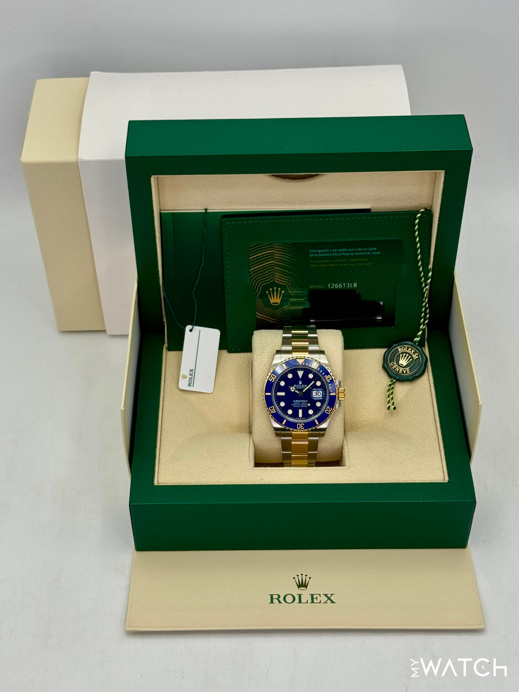 2024 Rolex Submariner "Bluesy" 41mm 126613LB Two-Tone Blue Dial